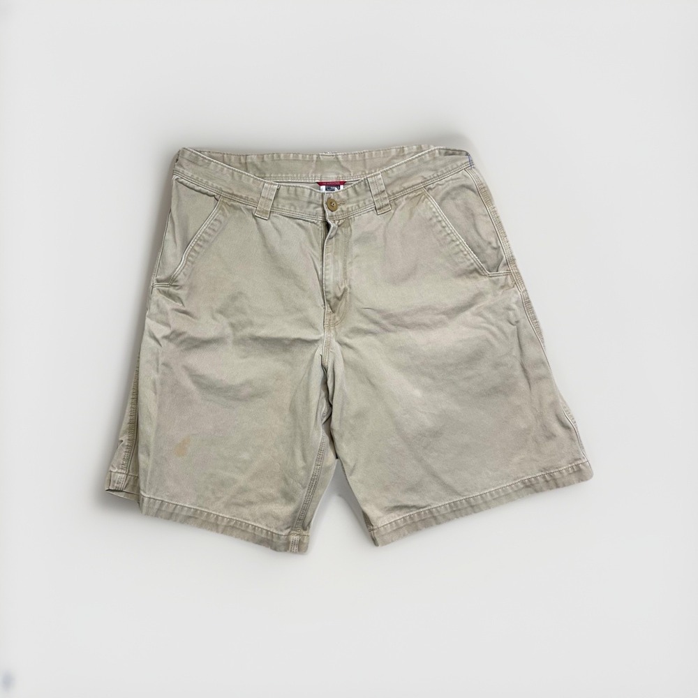 The North Face Rugged Khaki Camp Shorts Regular Hiking Trekking Mens Size 34